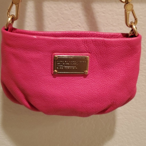 SOLD‼️Marc Jacobs Percy Q Pink Leather Crossbody - Picture 2 of 8